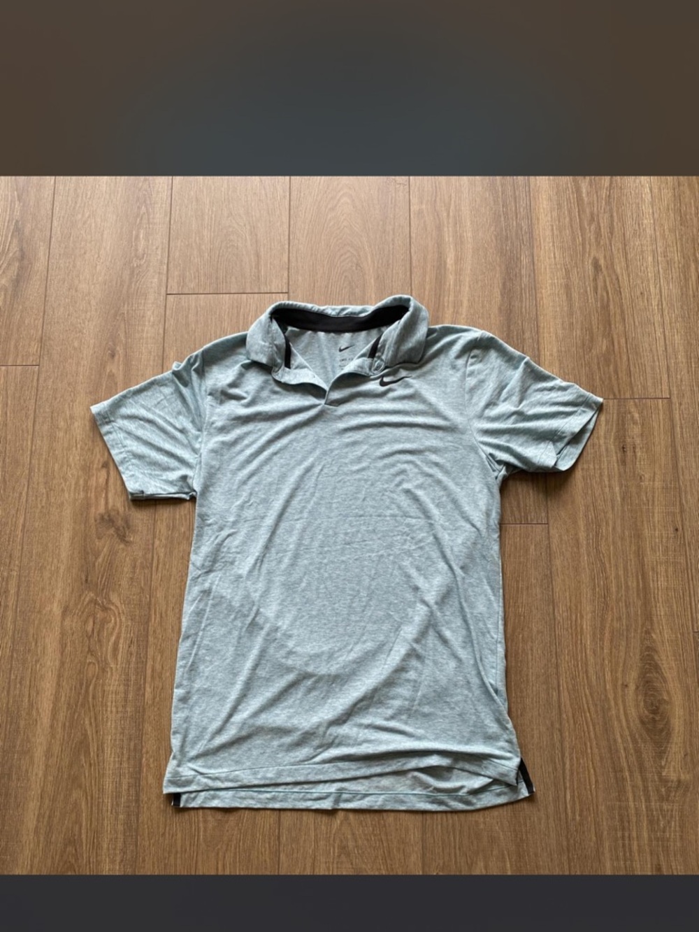 Nike Men's Polo Shirt - Light Gray